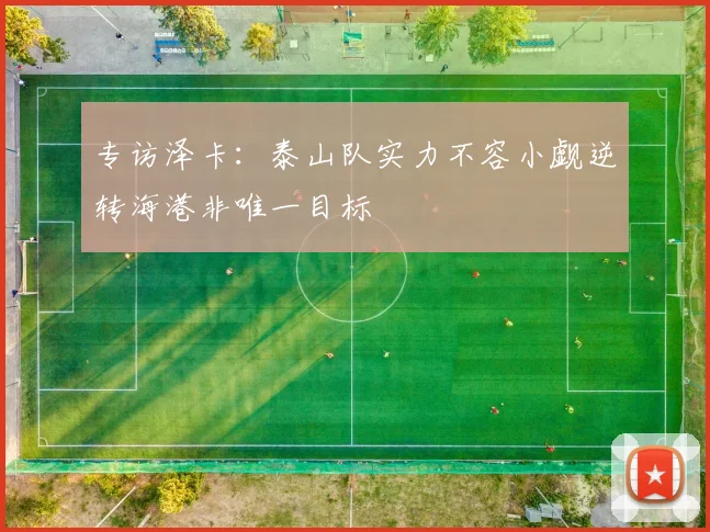 专访泽卡：泰山队实力不容小觑逆转海港非唯一目标