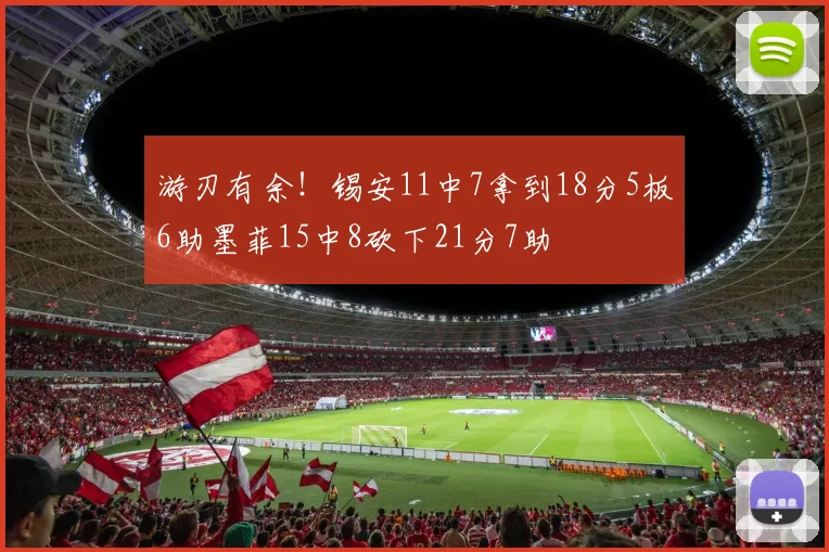 游刃有余！锡安11中7拿到18分5板6助墨菲15中8砍下21分7助